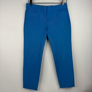Banana Republic Blue Sloan Fit Trousers